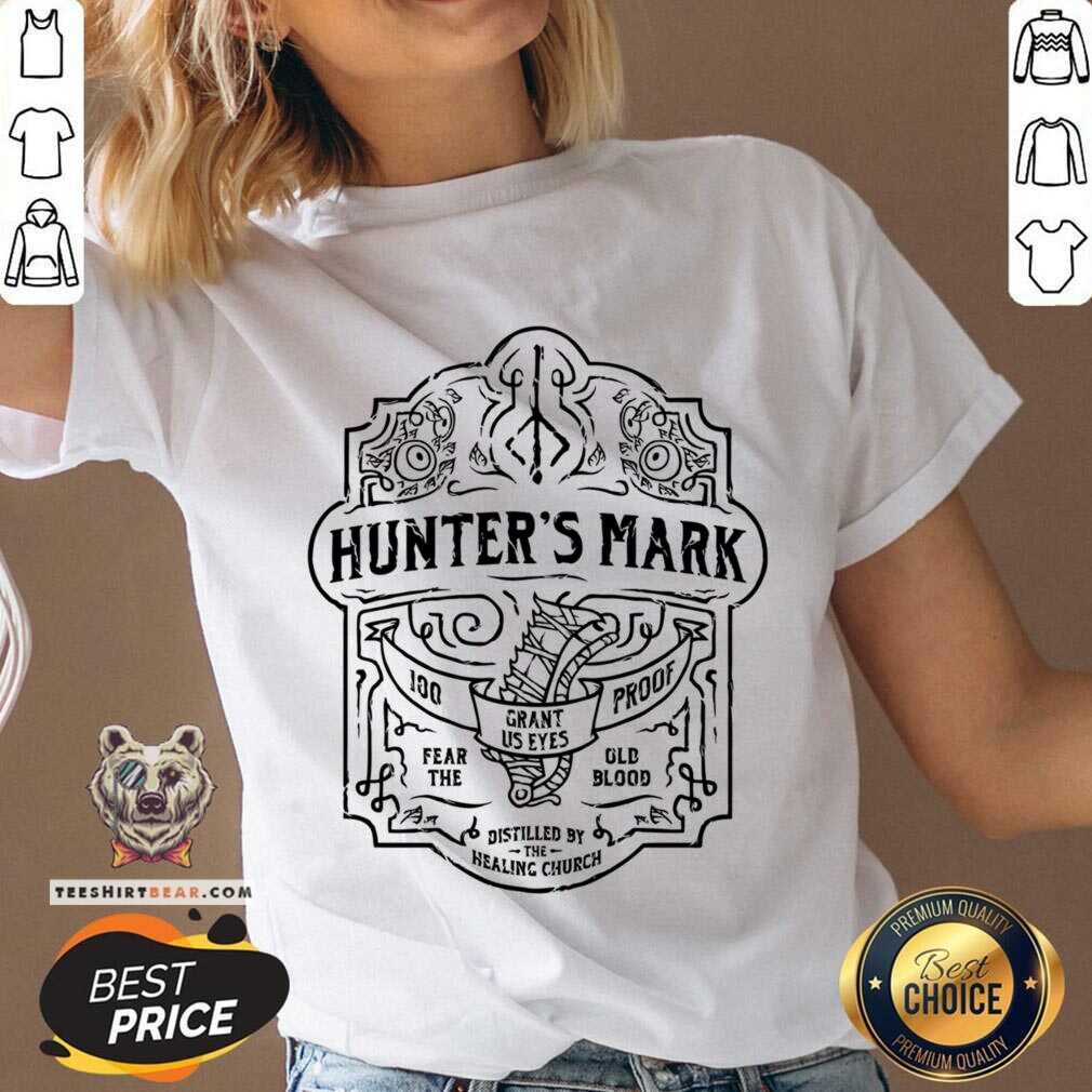 Hunter's Mark Whiskey Bloodborne Shirt