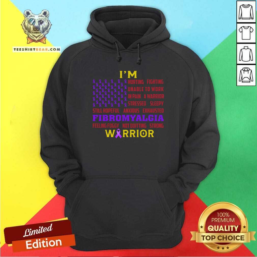 I Am Fibromyalgia Warrior Flag Shirt
