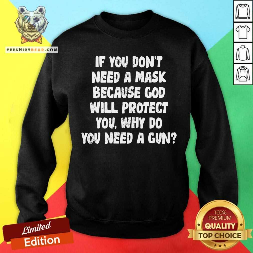 If You Do Not Need A Mask Because God Will Protect You Shirt