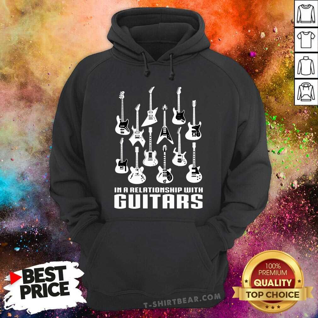 In A Relationship With Guitars Shirt