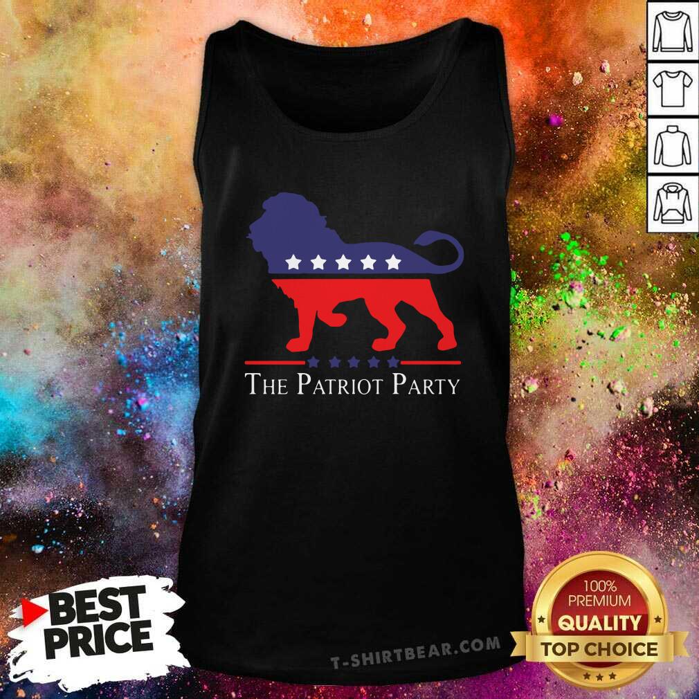 Intrigued Lion The Patriot 7 Party Shirt