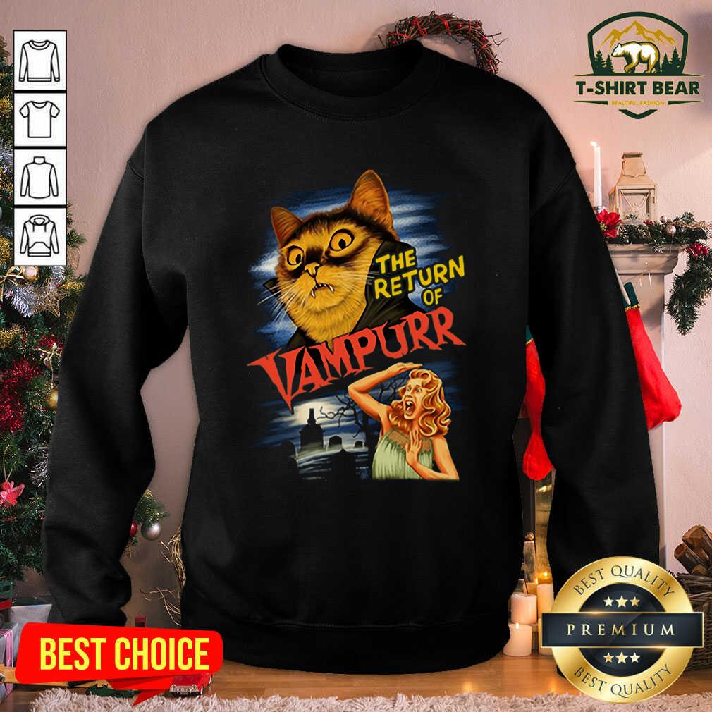 Official Cat The Return Of Vampurr Shirt