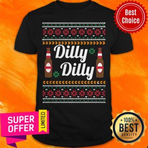Nice Dilly Dilly Beer Ugly Christmas Shirt