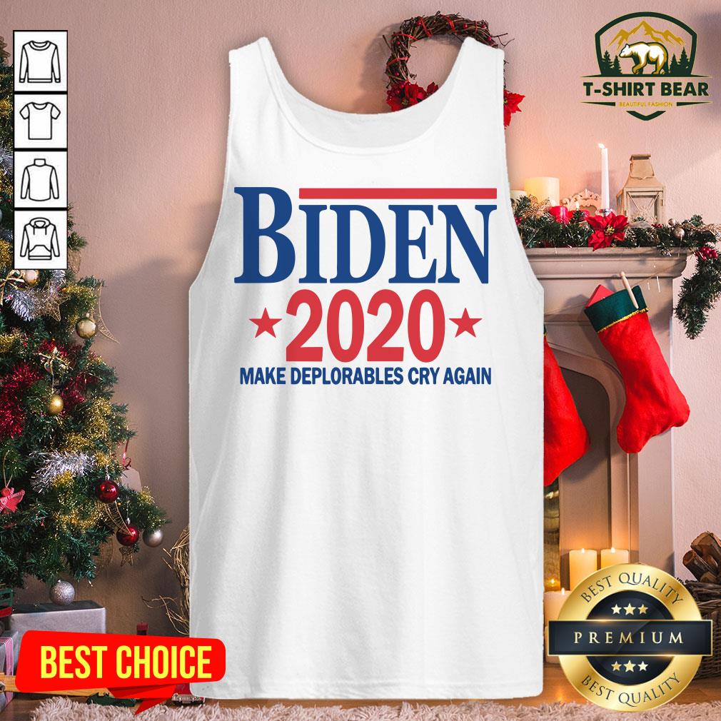 Nice Biden 2020 Make Deplorables Cry Again Stars Shirt