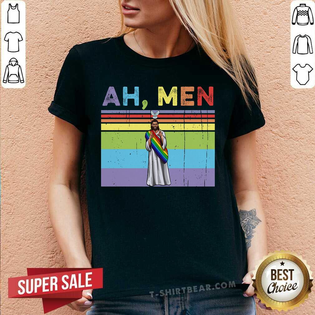 Jesus Ah Men Vintage Shirt
