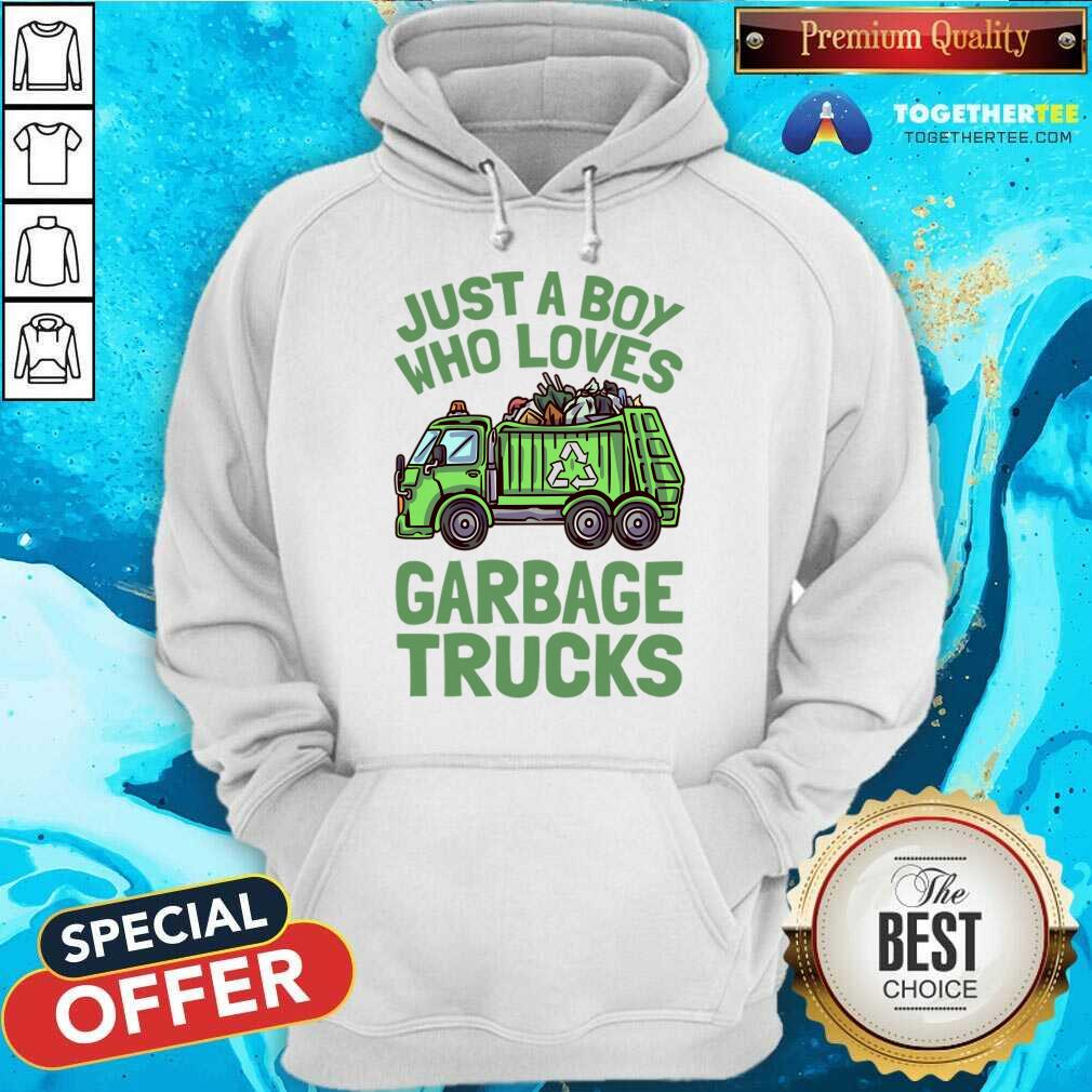 Just A Boy Who Loves Garbage Trucks Shirt
