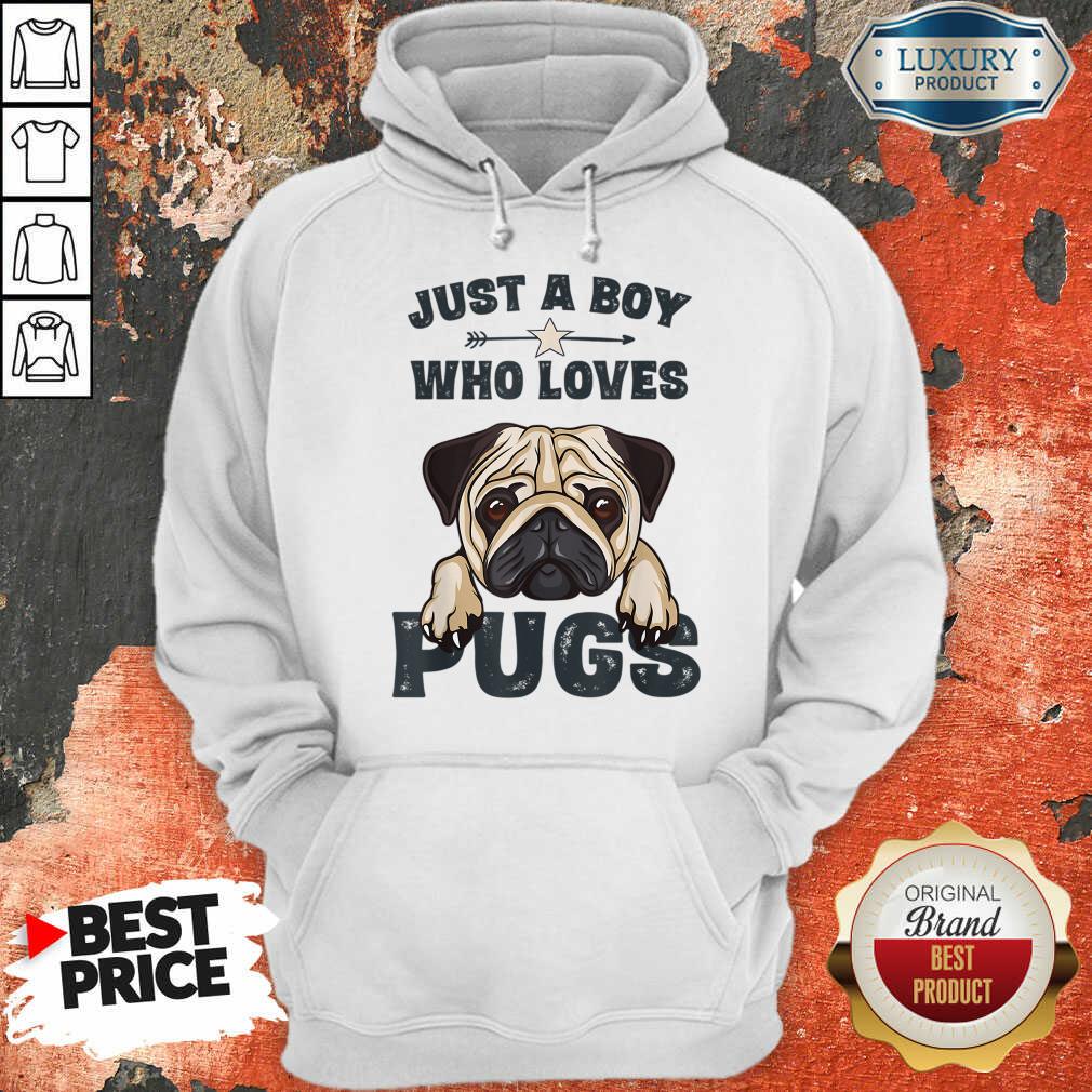 Just A Boy Who Loves Pugs Shirt