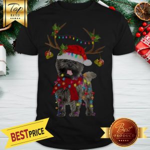 Cairn Terriers Gorgeous Reindeer Crewneck Shirt
