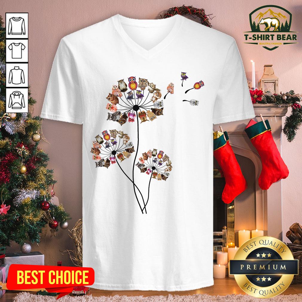 Lovely Owls Dandelions Shirt