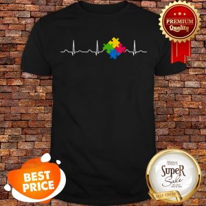 Autism Awareness, Puzzle Heartbeat Day April 2019 Gift Shirt