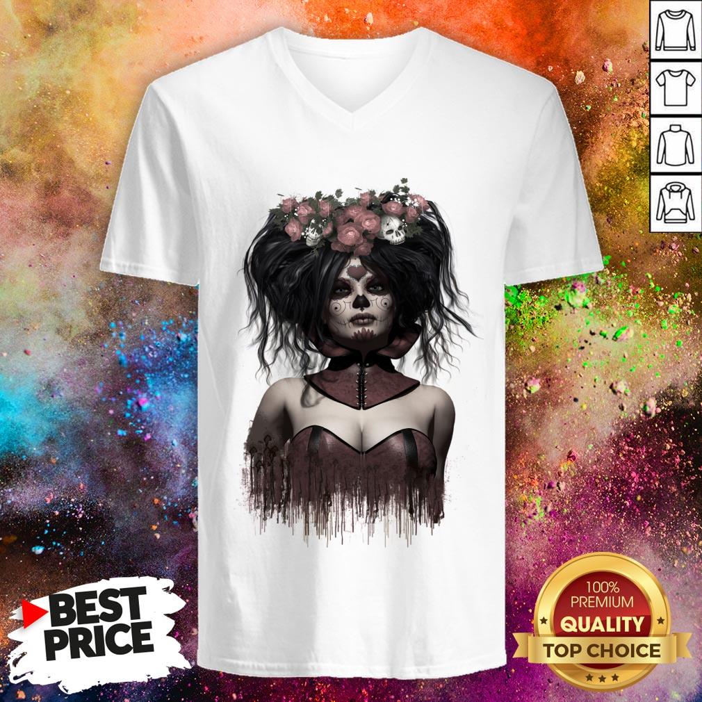 La Catrina Dia De Los Muertos Day Of The Dead Shirt