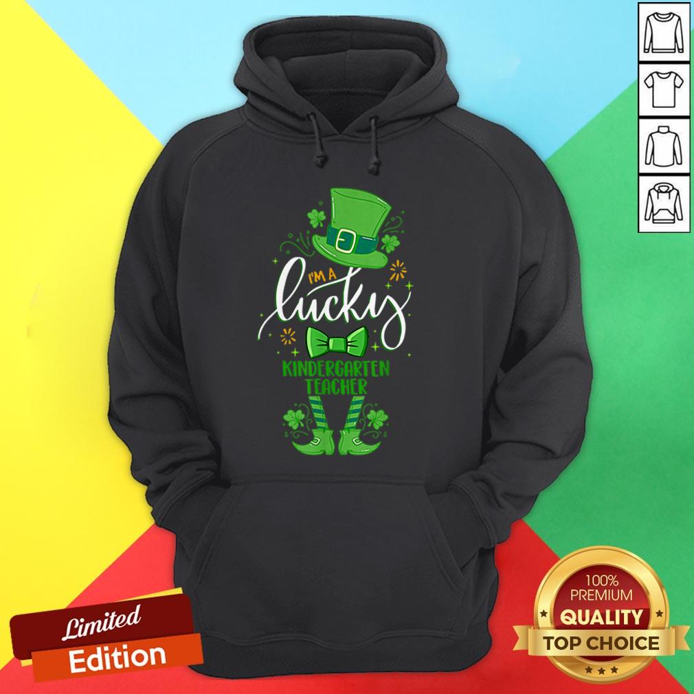 Leprechaun I’m A Lucky Kindergarten Teacher St Patrick Day Shirt
