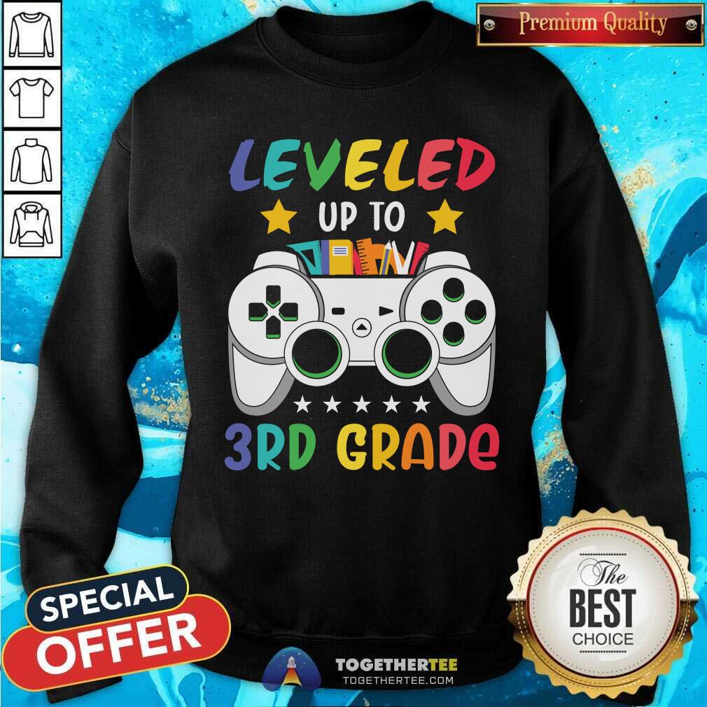 Leveled Up To 3rd Grade Gaming Shirt