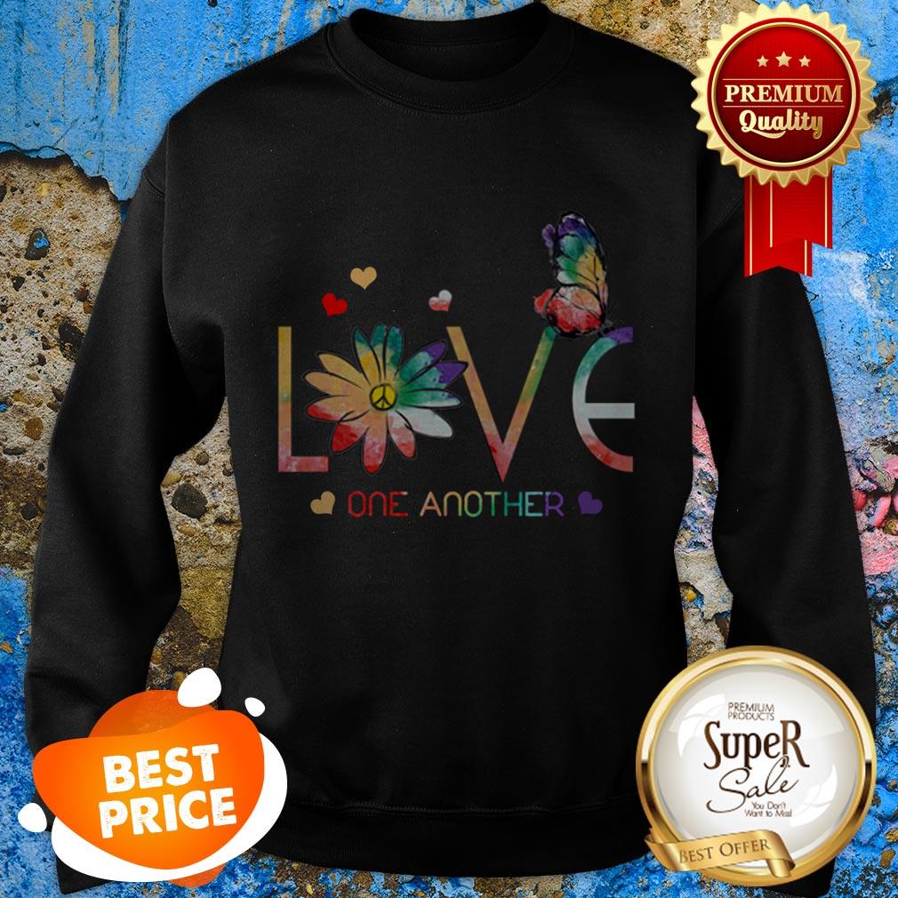 LGBT Butterfly Love One Another Shirt