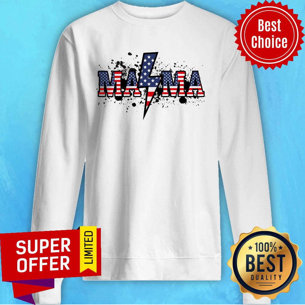 Lightning Mama American Flag Shirt