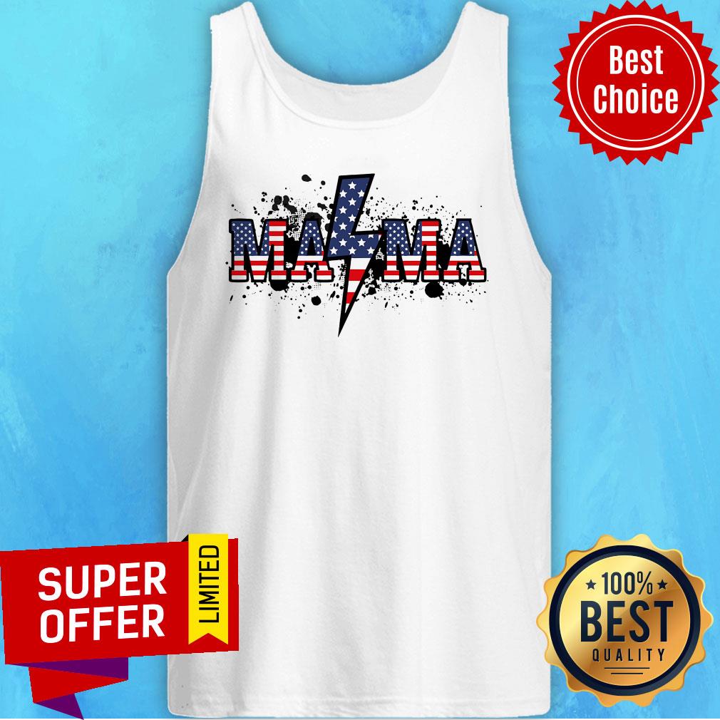Lightning Mama American Flag Shirt