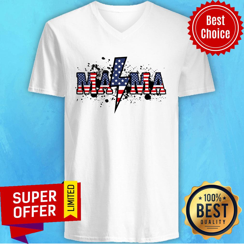 Lightning Mama American Flag Shirt