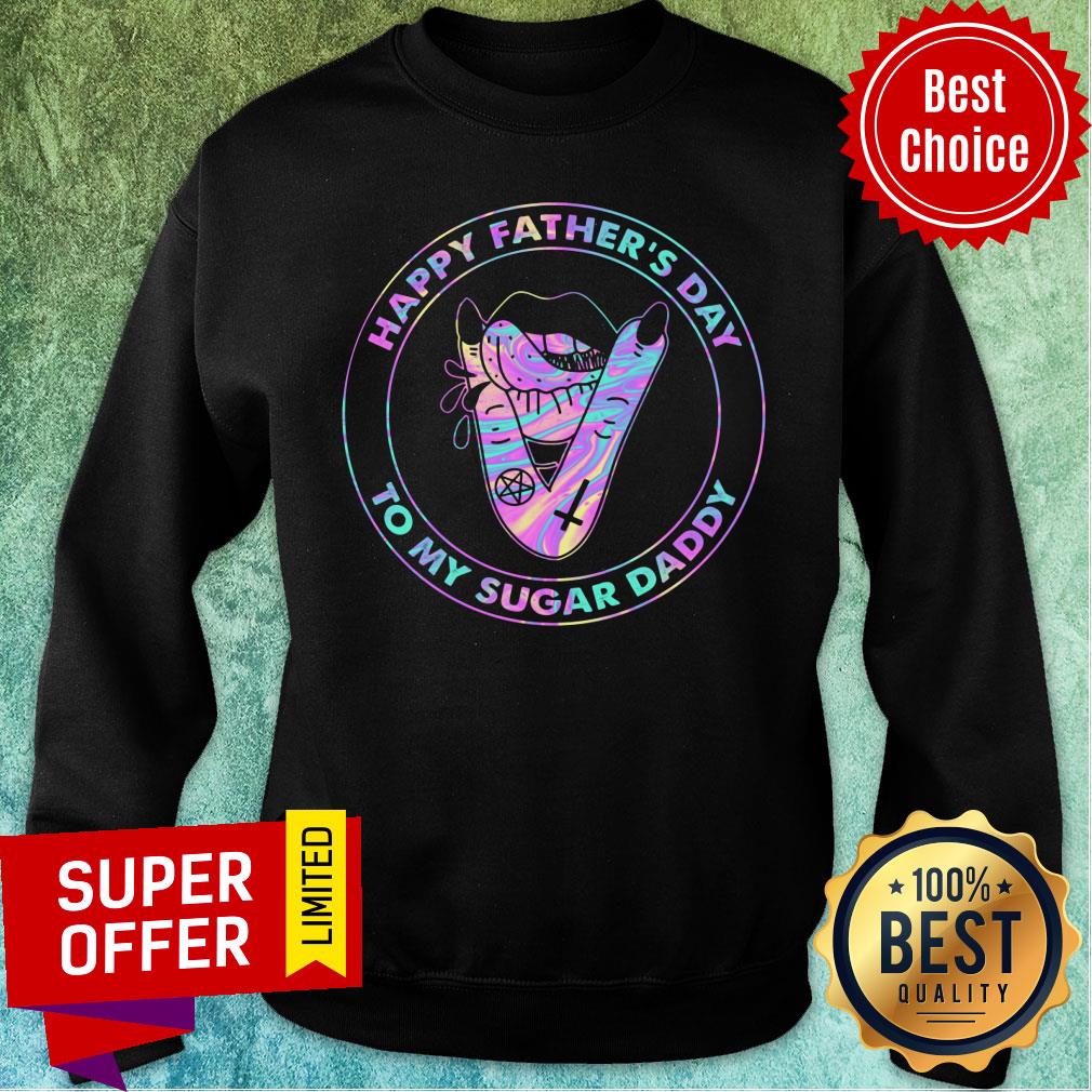 Lips Satan Happy Father's Day To My Sugar Daddy Shirt