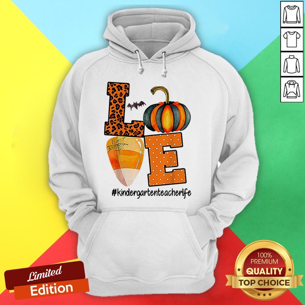 Love Kindergarten Teacher Life Halloween Shirt