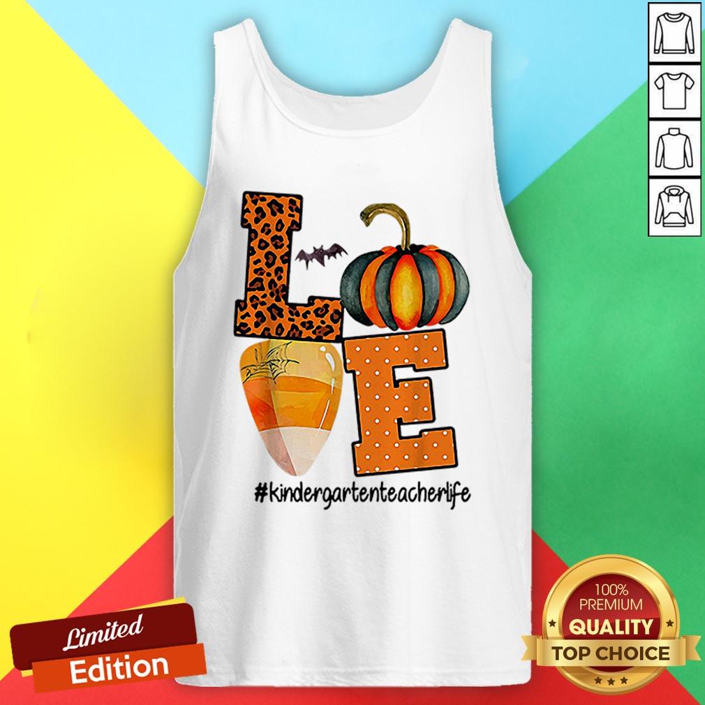 Love Kindergarten Teacher Life Halloween Shirt