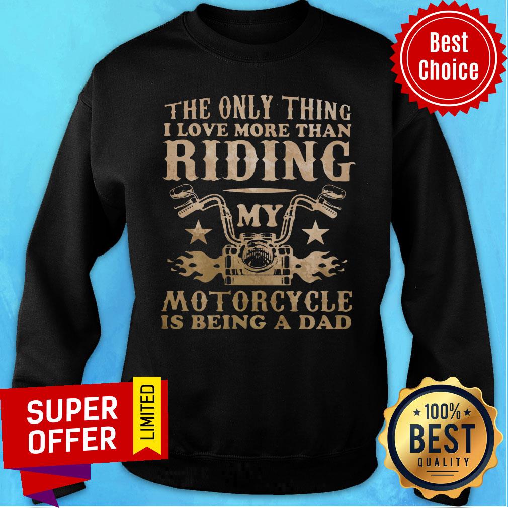 Love More Than Riding Motor Dad Shirt