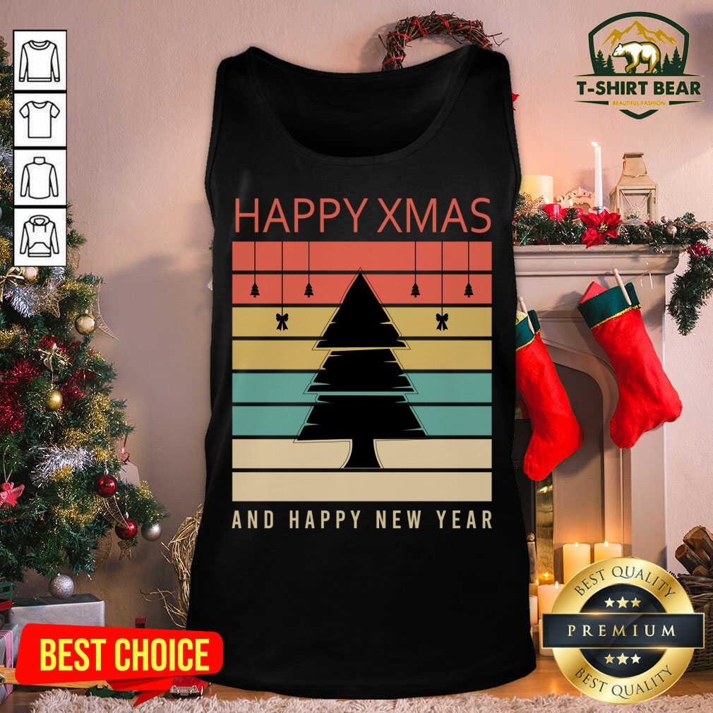 Lovely Happy Xmas And Happy New Year Christmas Tree Shirt