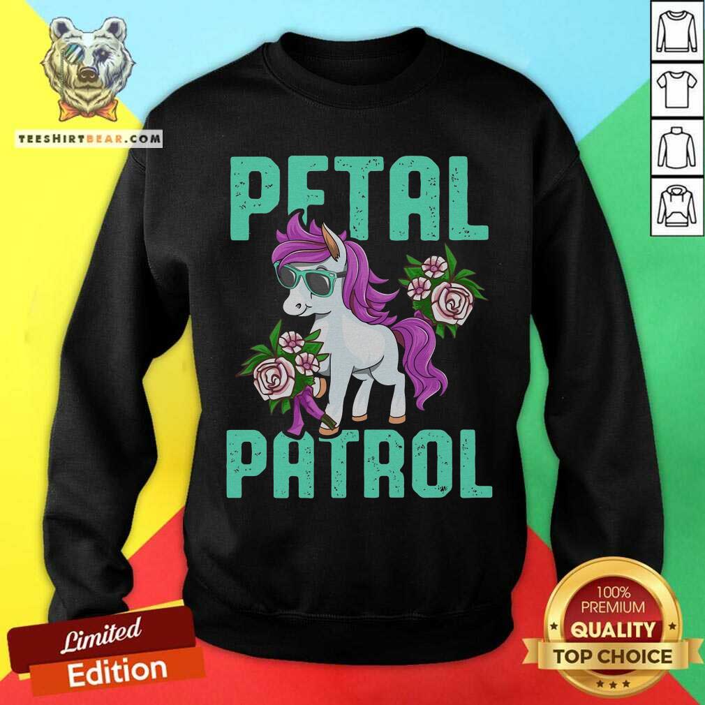 Lovely Pony Sunglasses Petal Patrol Unicorn Shirt