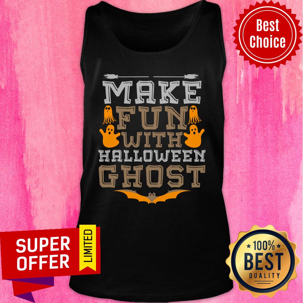 Make Fun With Halloween Ghost Bat Shirt