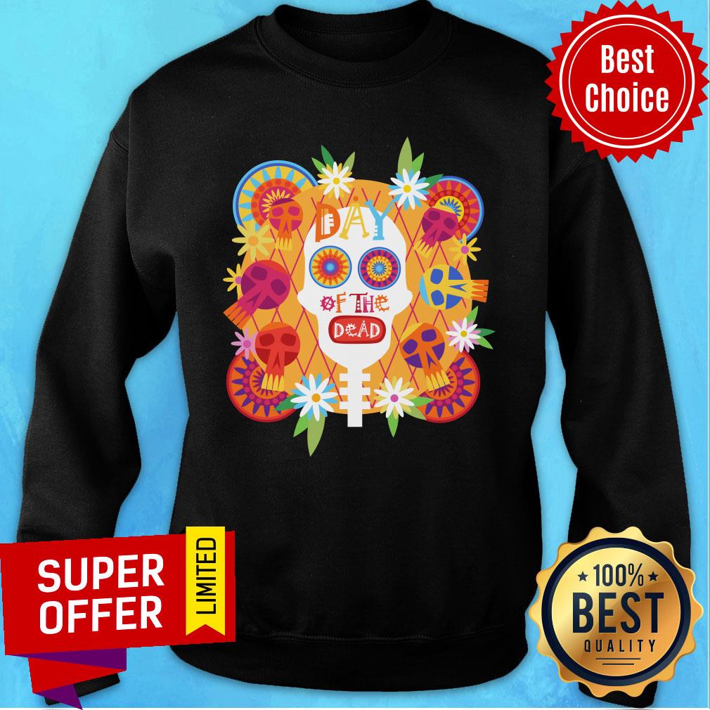 Mexican Sugar Skull Day Of The Dead Dia De Muertos Shirt