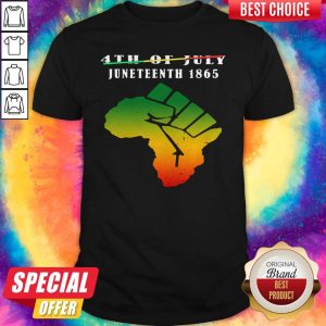 4th Of July Juneteeth 1865 Ancestors Black African Pride Shirt