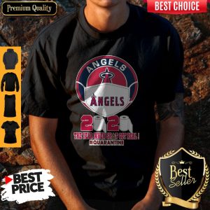 Los Angeles Angels Of Anaheim Mask 2020 Quarantine Coronavirus Shirt