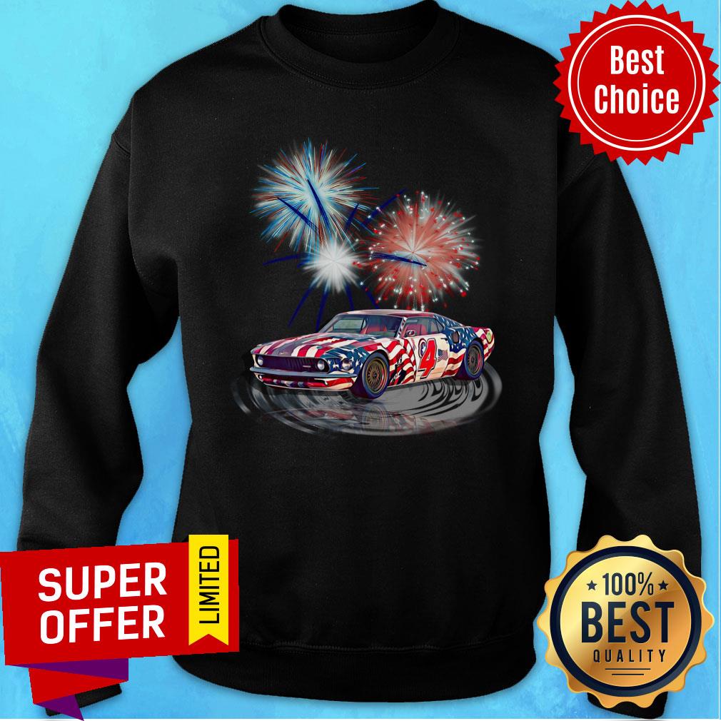 Muscle Car Happy 4th Of July Shirt