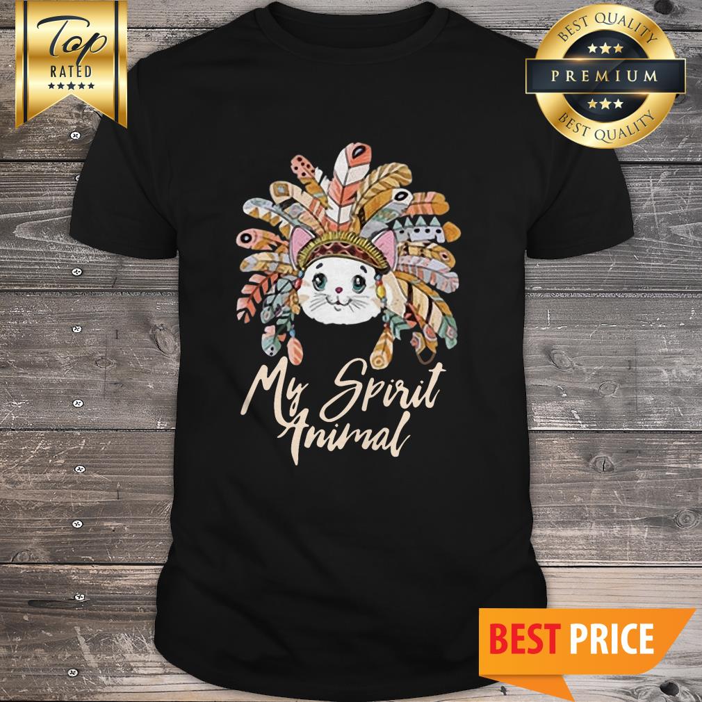 My Spirit Animal Native Cat Shirt
