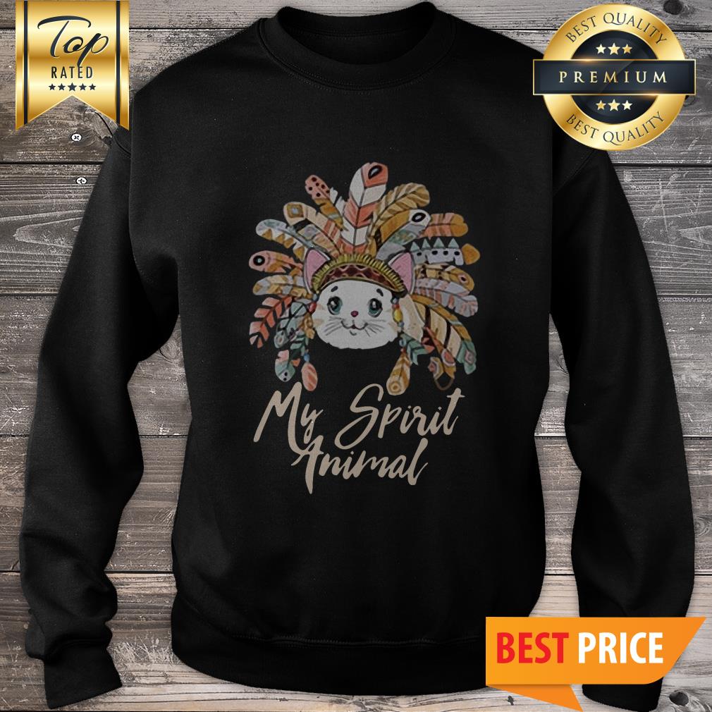 My Spirit Animal Native Cat Shirt