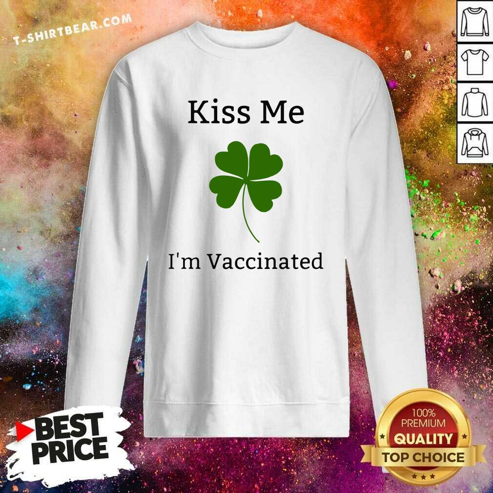 Negative Kiss Me 2 I Am Vaccinated Shirt