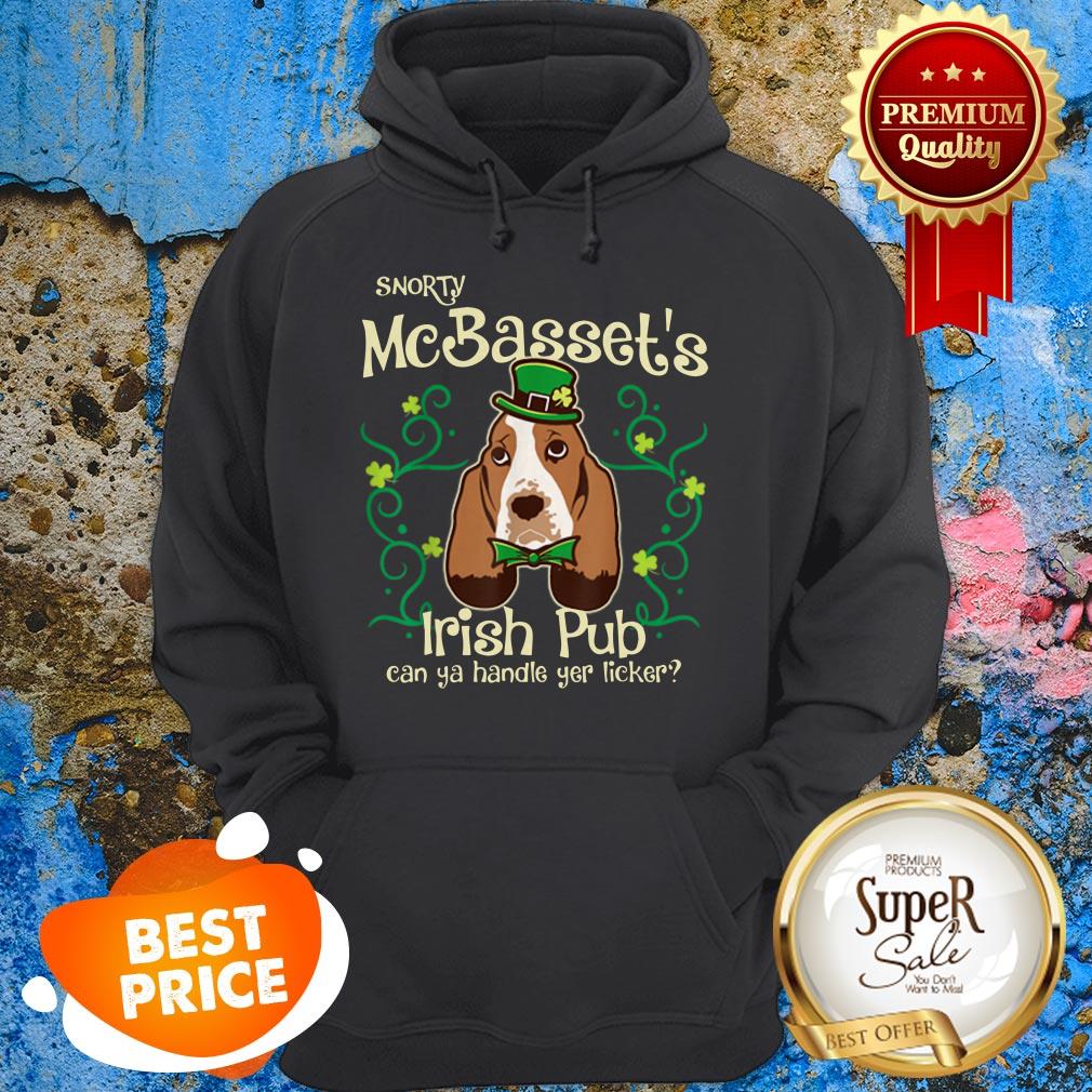 Nice Basset Hound Dog Gifts St Patricks Day Shirt