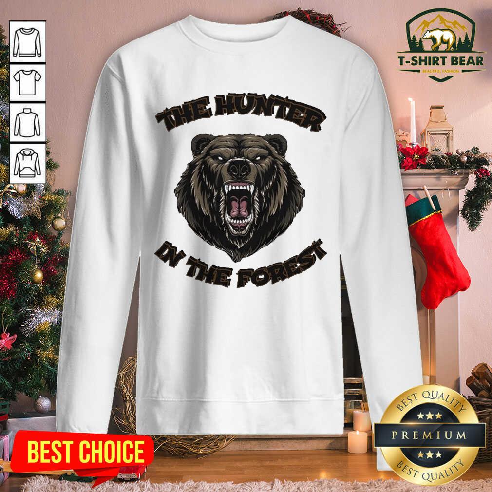 Nice Bear The Hunter In The Forest Shirt