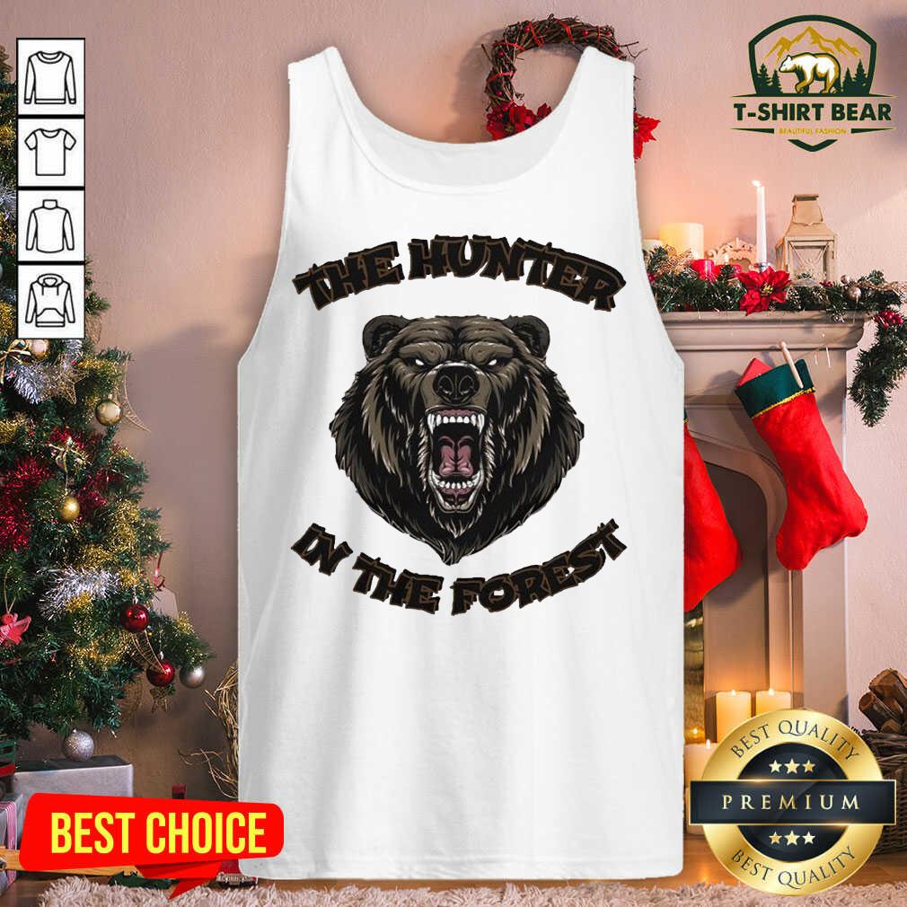 Nice Bear The Hunter In The Forest Shirt