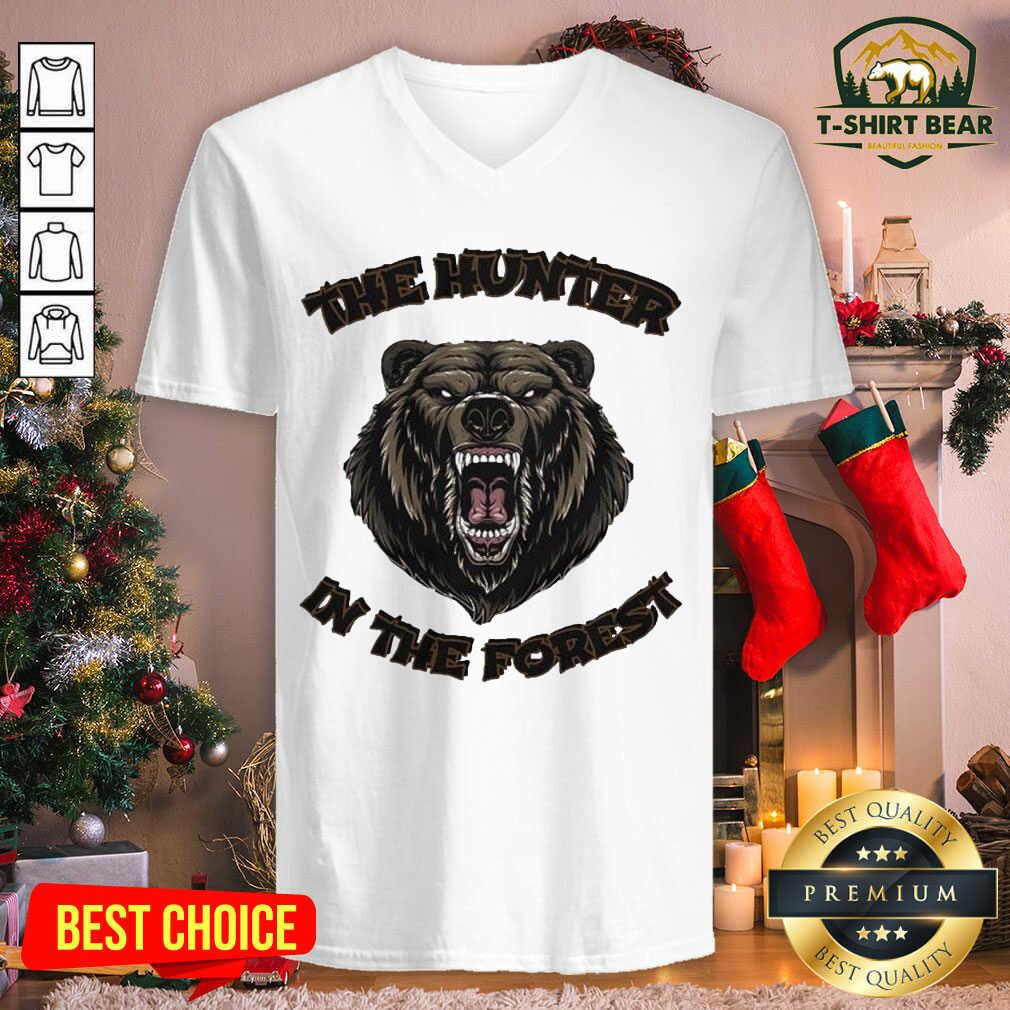 Nice Bear The Hunter In The Forest Shirt