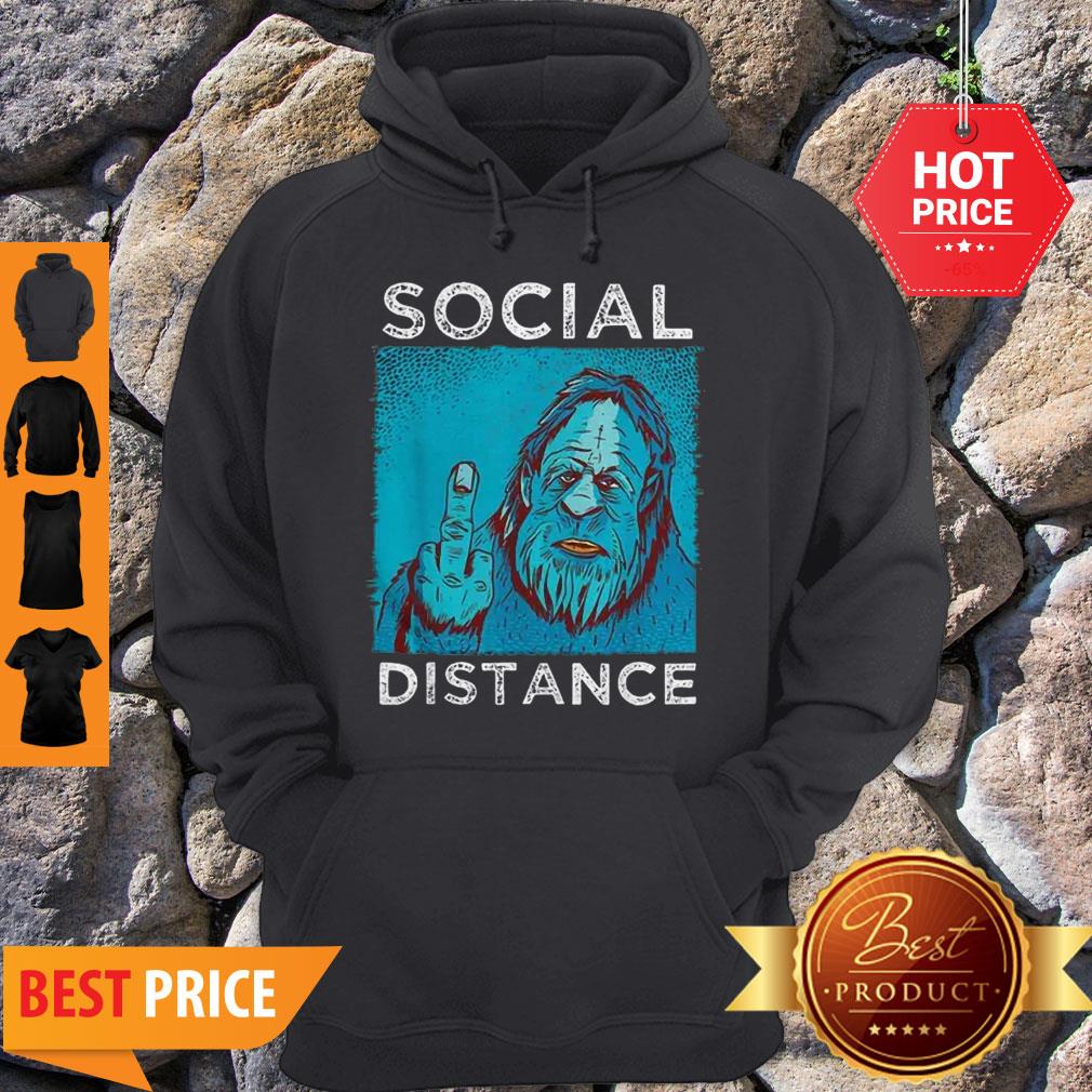 Nice Bigfoot Social Distance Coronavirus Shirt