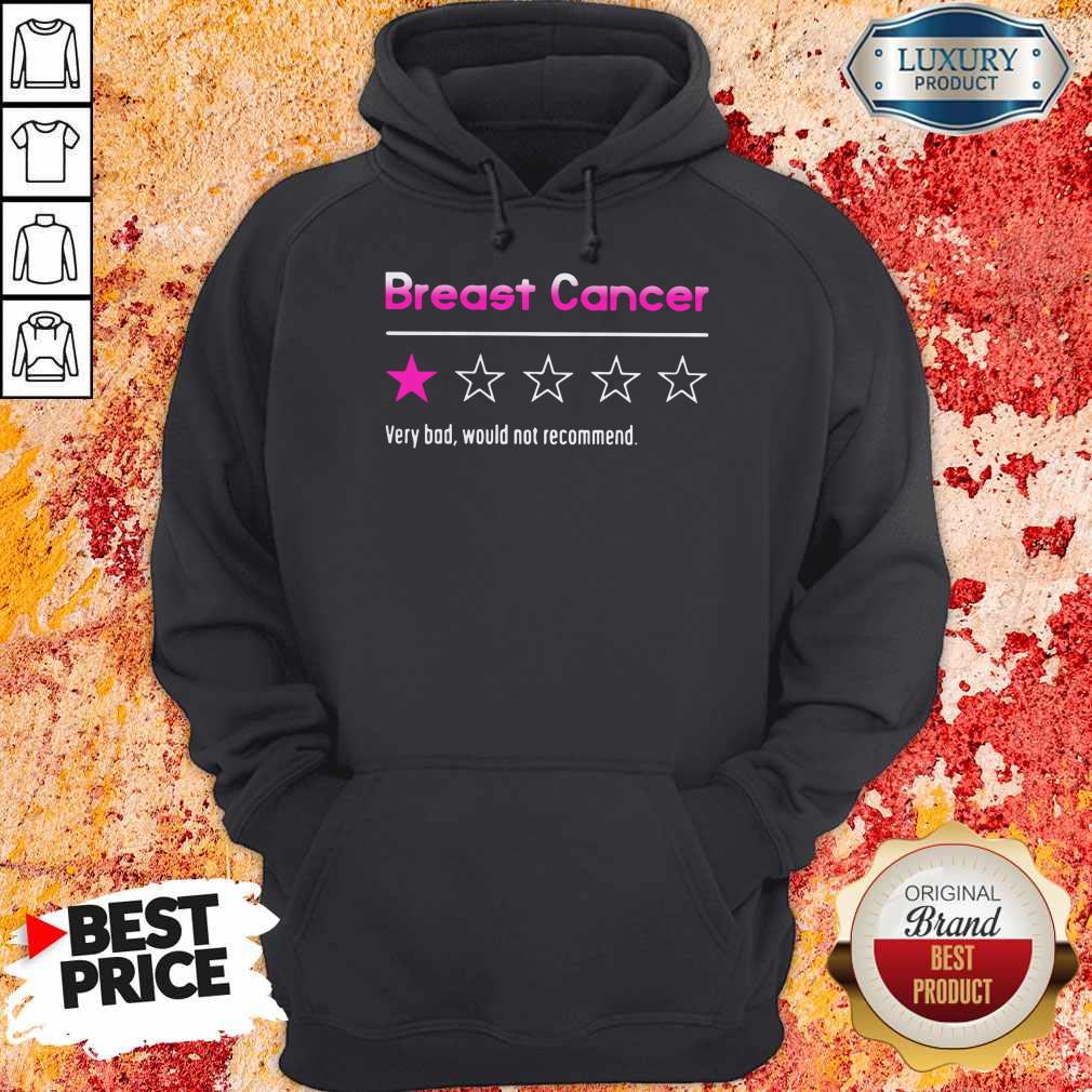 Nice Breast Cancer Very Bad Would Not Recommend Shirt