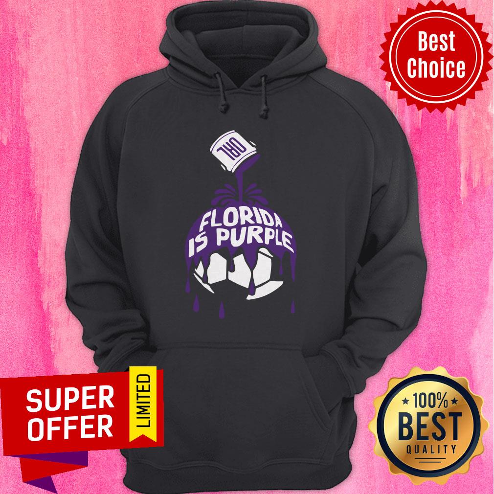 Nice Florida Is Purple Shirt