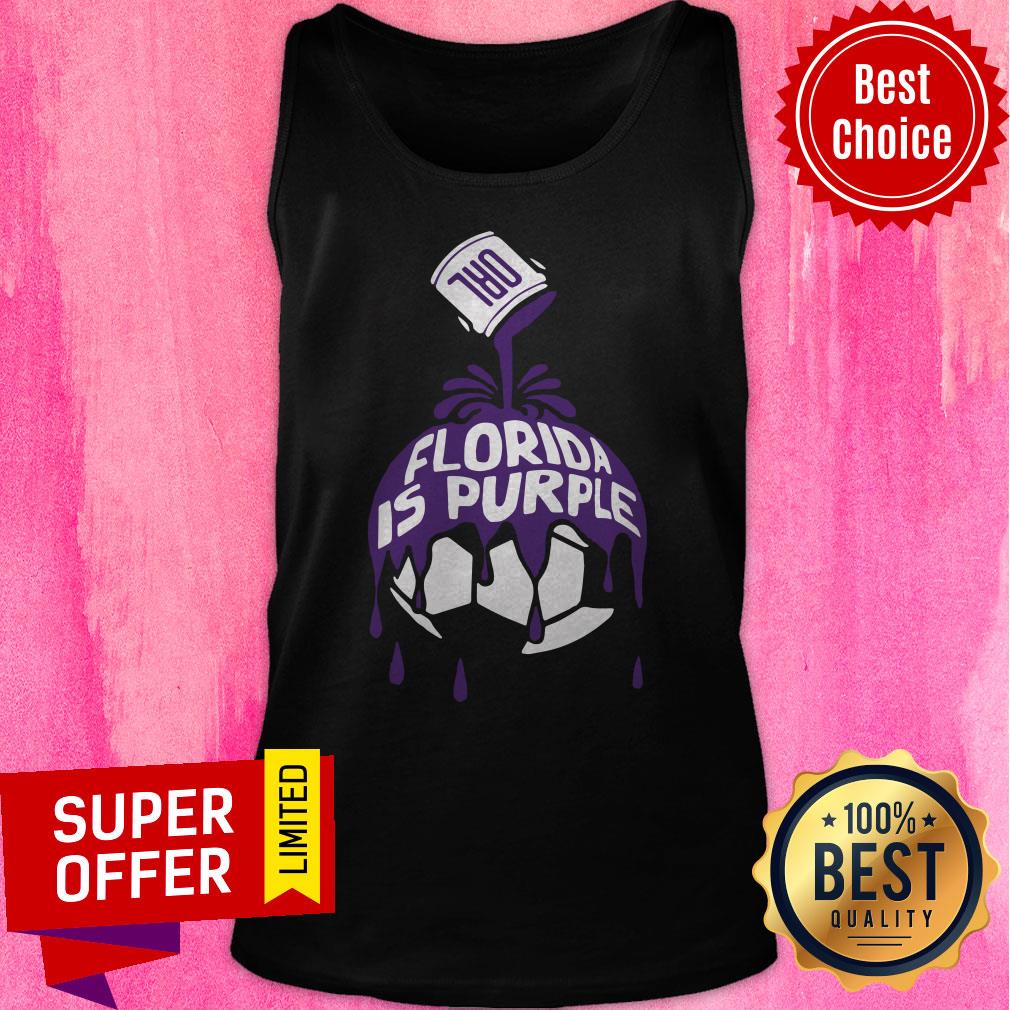 Nice Florida Is Purple Shirt