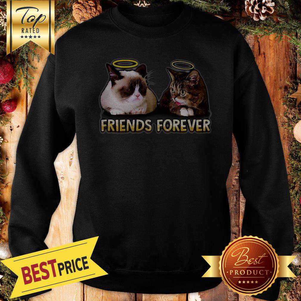 Nice Grumpy And Lil Bub Friends Forever Shirt