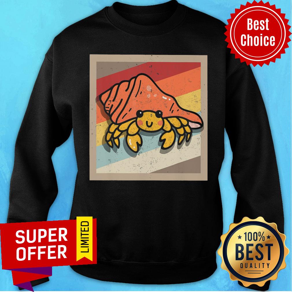 Nice Hermit Crab Retro Vintage Shirt
