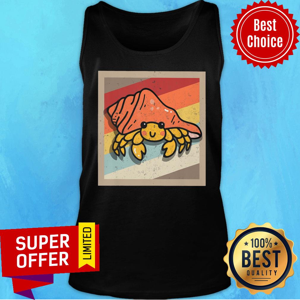 Nice Hermit Crab Retro Vintage Shirt