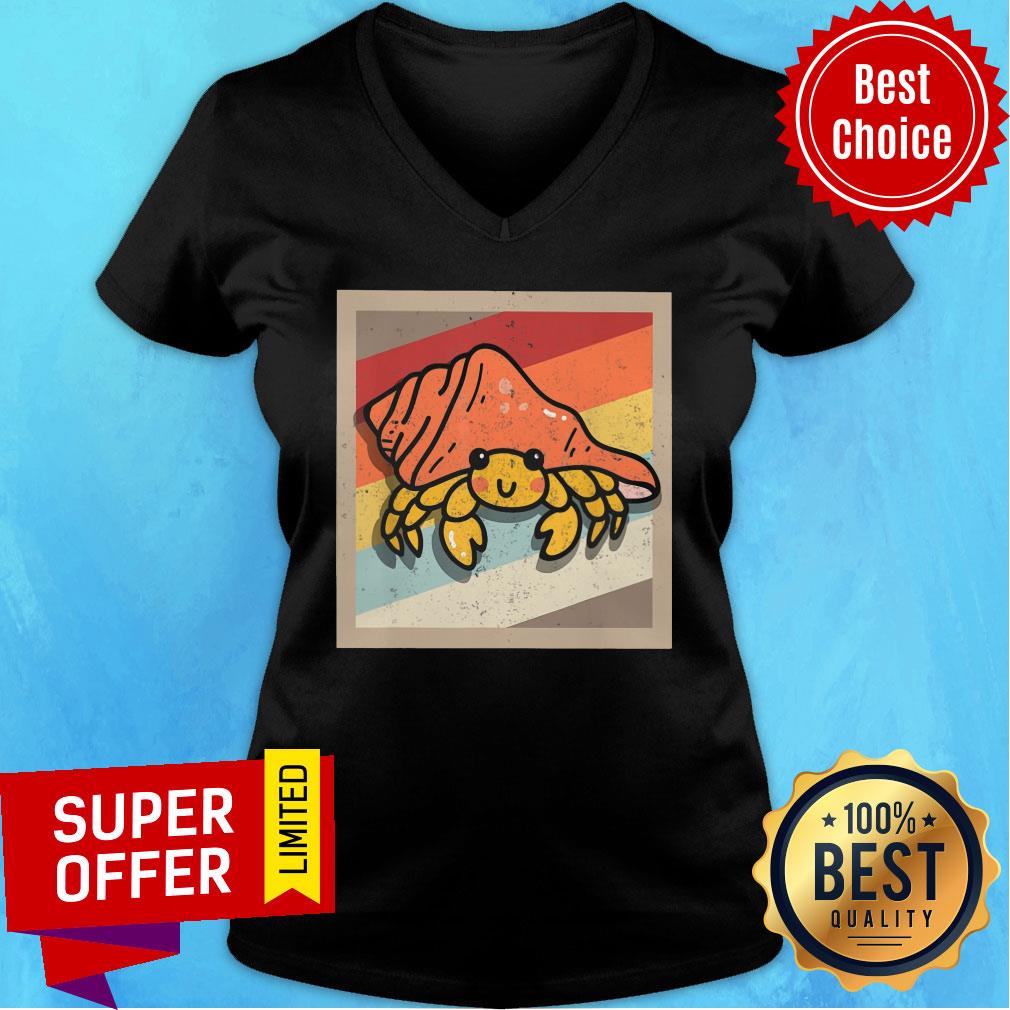 Nice Hermit Crab Retro Vintage Shirt