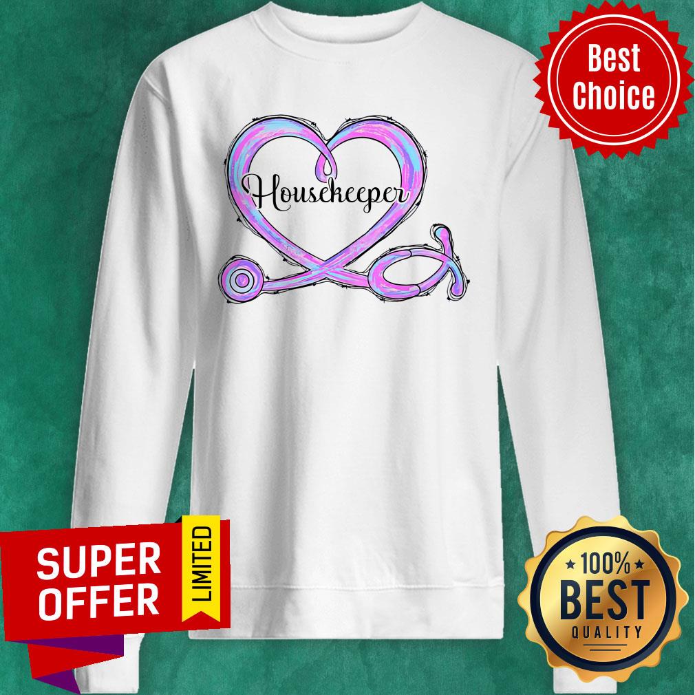 Nice HouseKeeper Heart Stethoscope Shirt