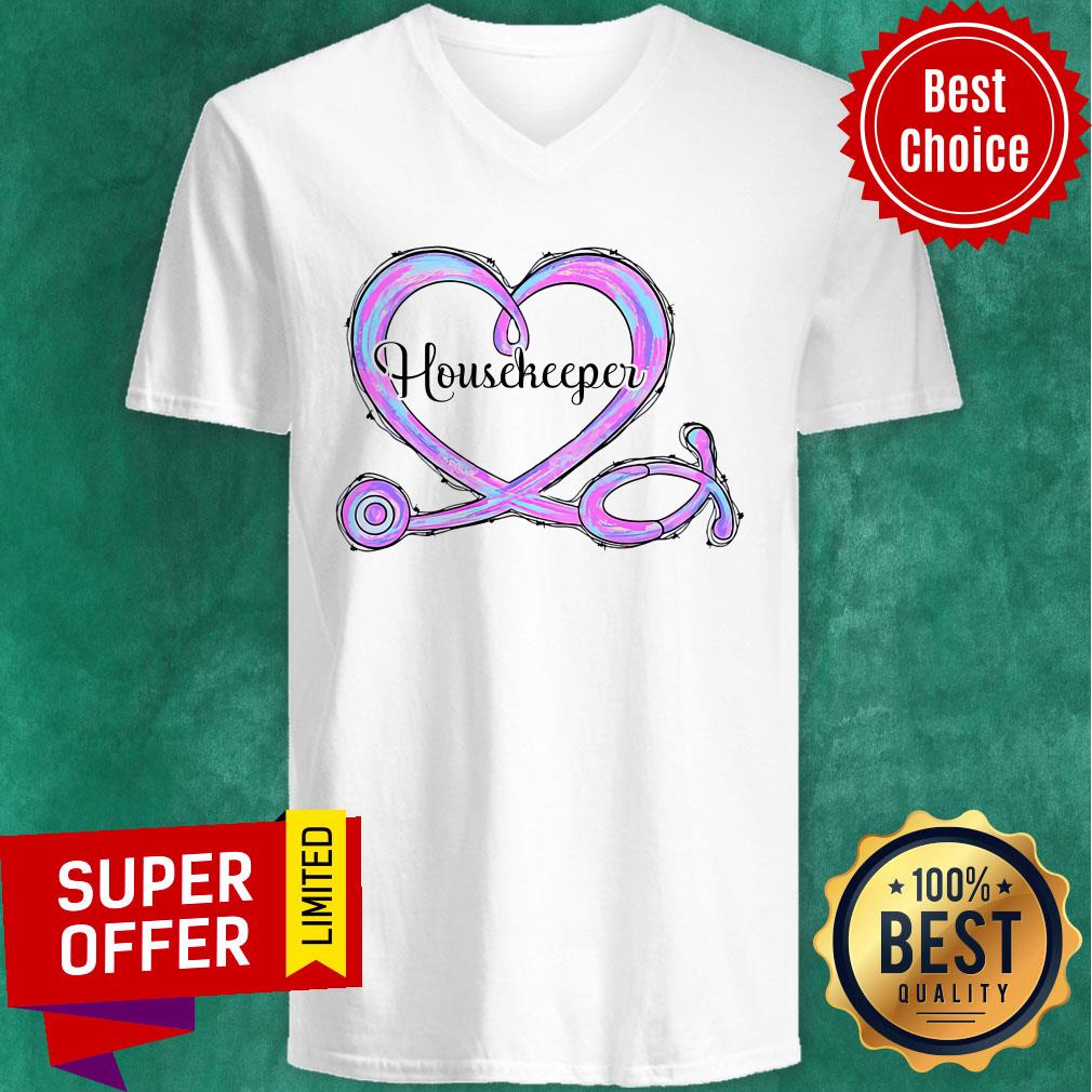 Nice HouseKeeper Heart Stethoscope Shirt