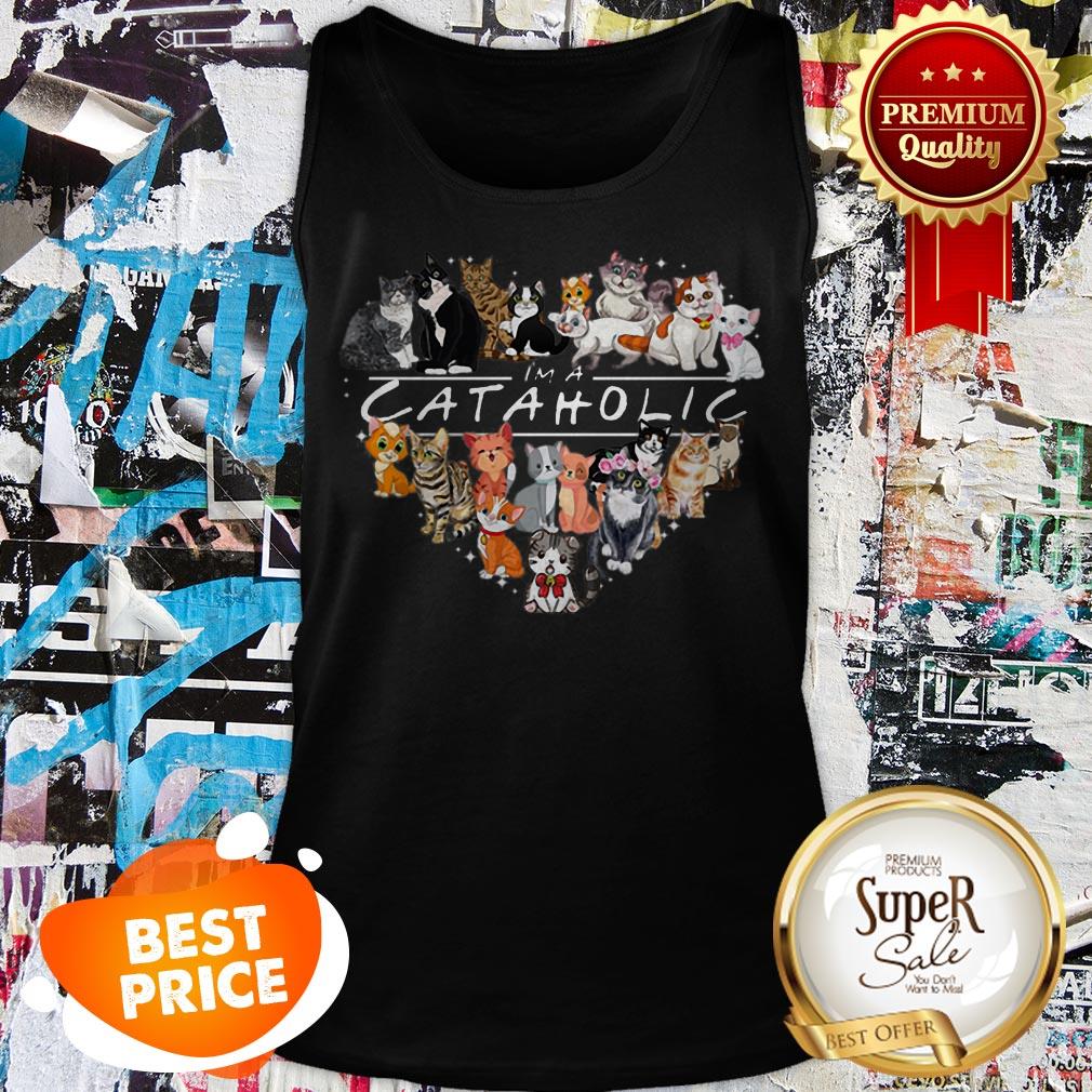 Nice I’m A Cataholic Cats Shirt